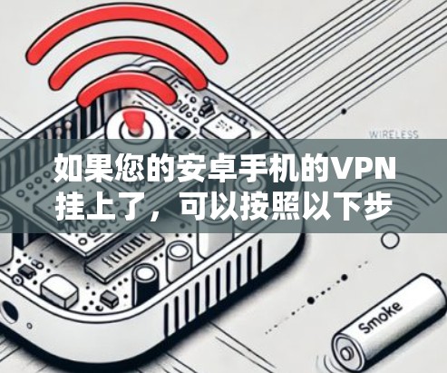 如果您的安卓手机的VPN挂上了,可以按照以下步骤进行排查和解决方案