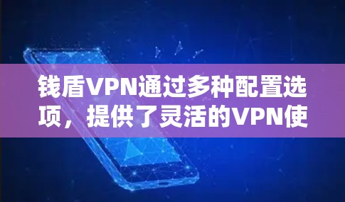 钱盾VPN通过多种配置选项,提供了灵活的VPN使用方式。以下是具体的步骤说明