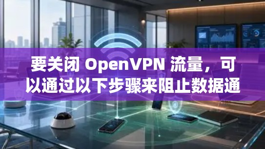 要关闭 OpenVPN 流量,可以通过以下步骤来阻止数据通过 OpenVPN 服务器进行加密解密