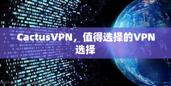CactusVPN,值得选择的VPN选择