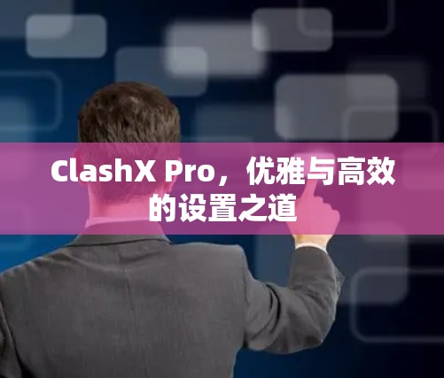 ClashX Pro,优雅与高效的设置之道