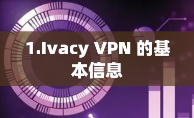 1.Ivacy VPN 的基本信息