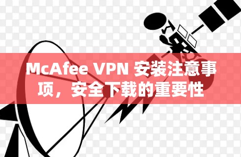McAfee VPN 安装注意事项，安全下载的重要性