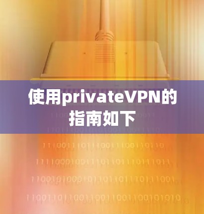 使用privateVPN的指南如下